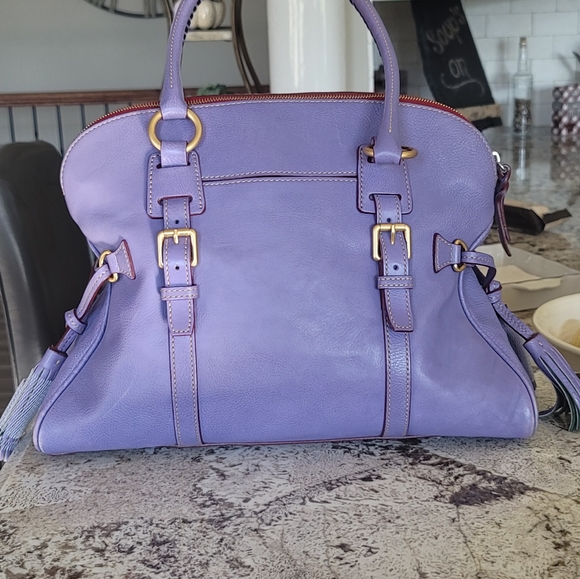 Dooney & Bourke Lavender Dome Satchel - Picture 13 of 16